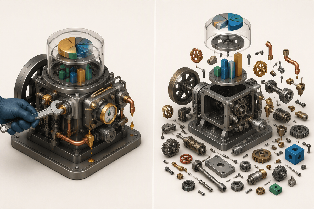 Decide if this is a tune-up or overhaul