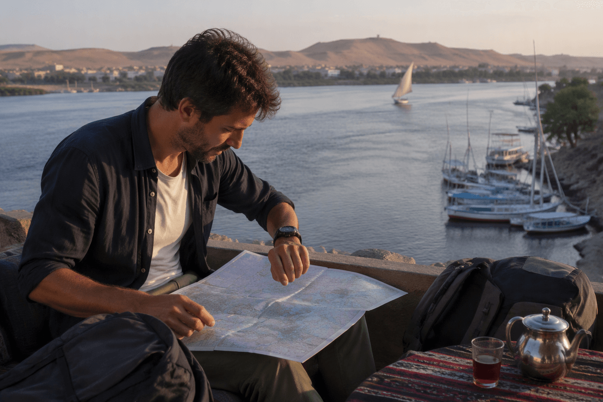 Days 9–10 Aswan+Simbel (Must Simbel; Opt Nubia; Skip tours)