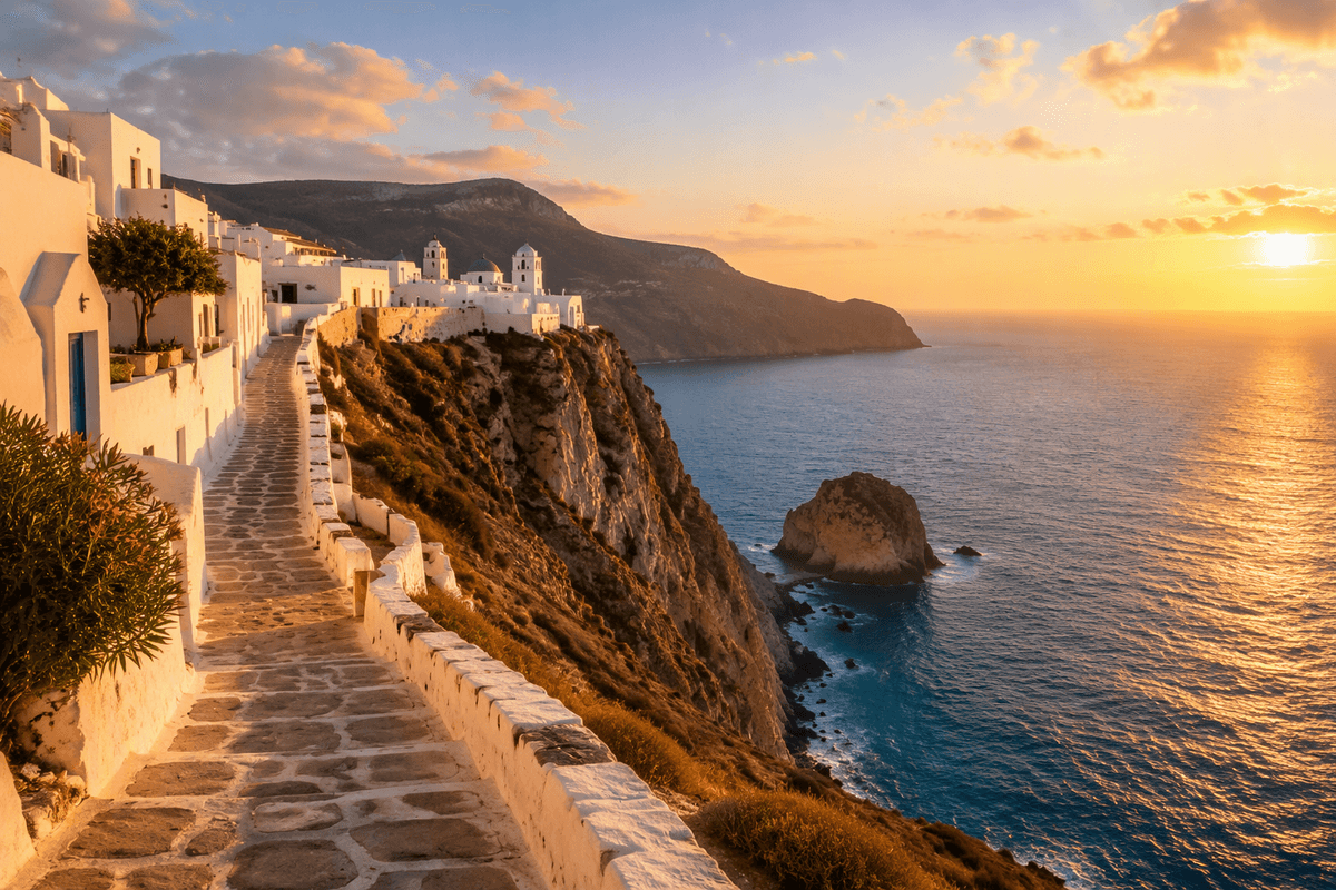 A Hidden Gem: Exploring Folegandros' Rocky Paradise
