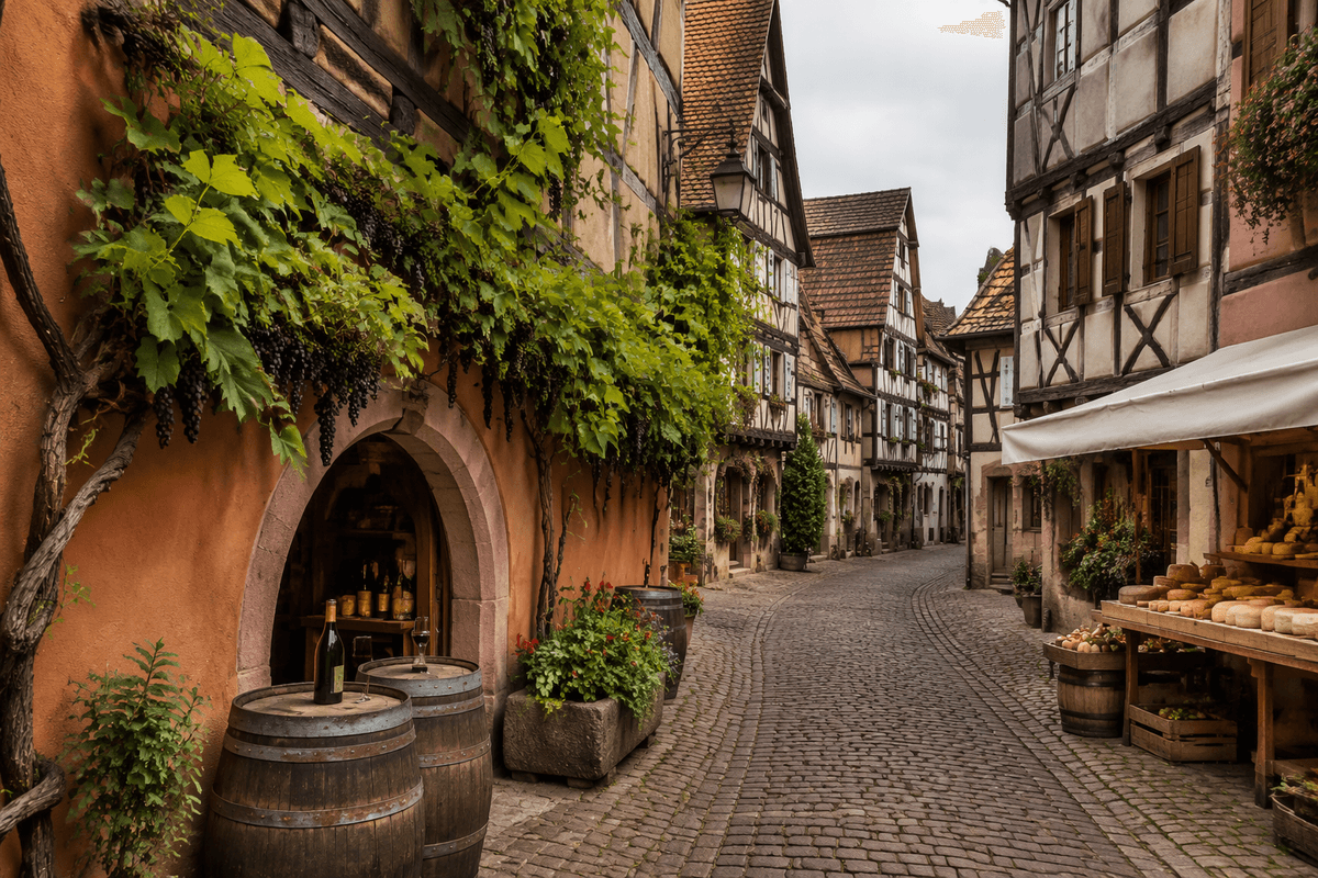 Alsace + French Alps: storybook towns, big peaks