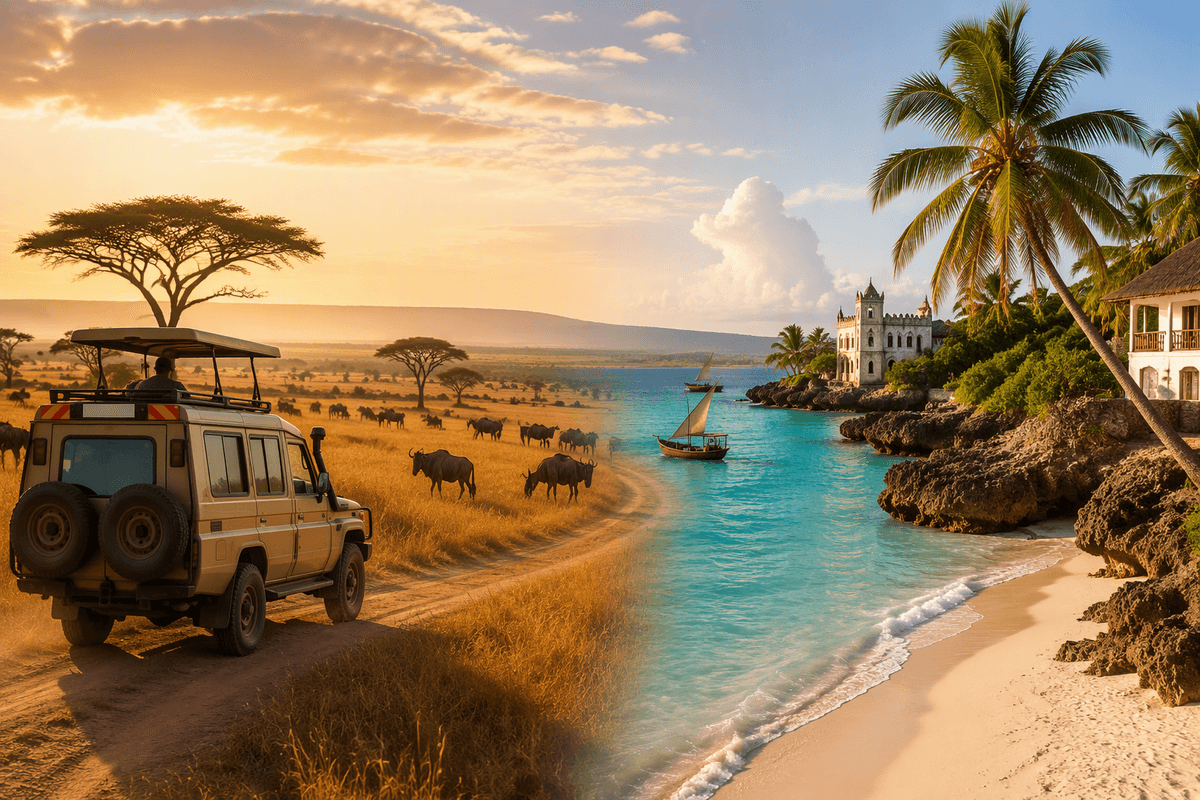 Tanzania Travel Between the Serengeti Wilderness and Zanzibar Shores