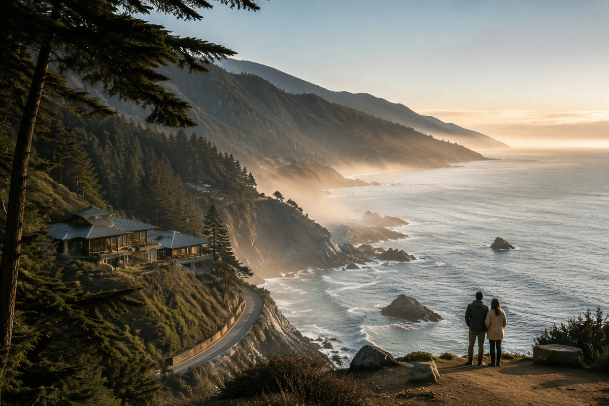 West Coast retreats: Napa, Big Sur, SF
